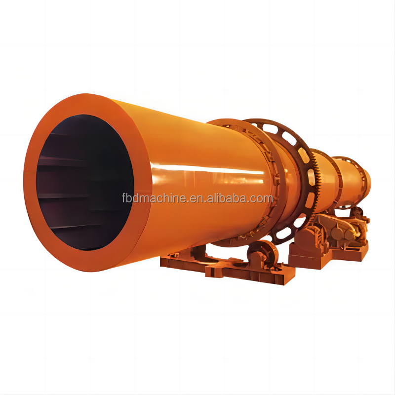 Industrial Silica Sand Dryers Machine River Quartz Sand Rotary Drum Dryer Used For Drying Sand