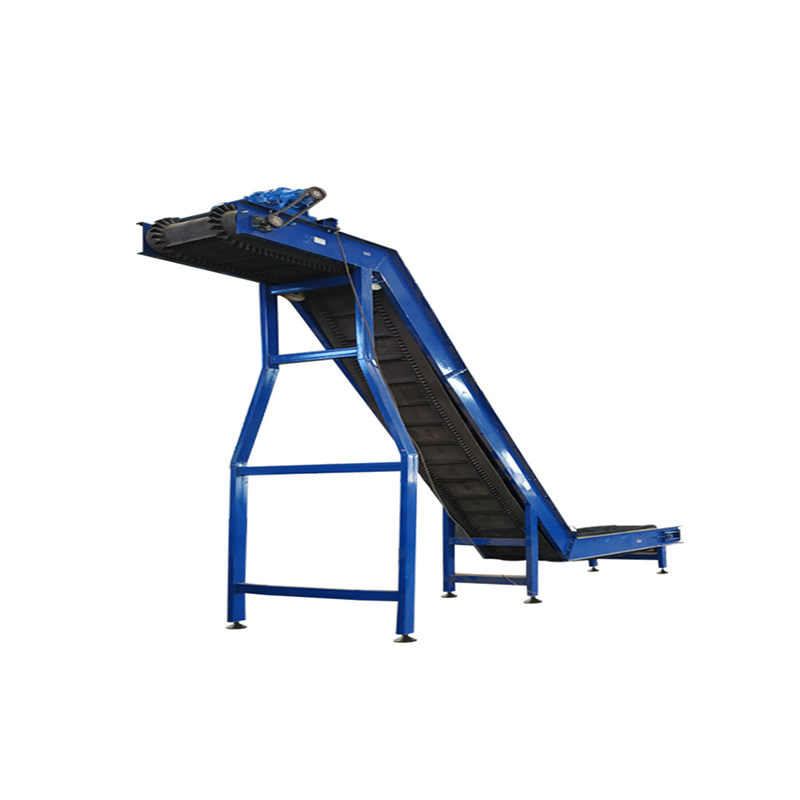 Cheap Portable Inclined Industry Belt Conveyor Machine For Sale With Hopper