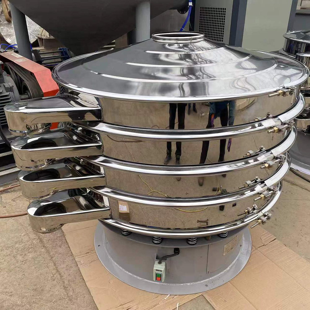 FBD Food Grade Pepper Rotary Vibrating Sifter Copper Vibration Sieve Oregano Thyme Powder Vibrating Screen Sieving Machine