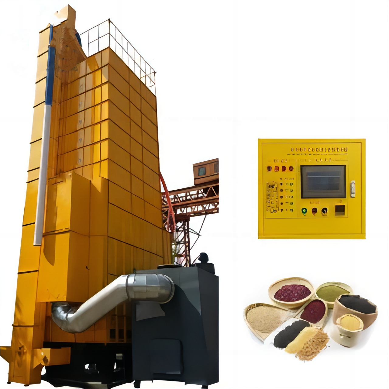 FBD Tower Paddy Small Grain Dryer Vertical Dryer Grain Drying Machine