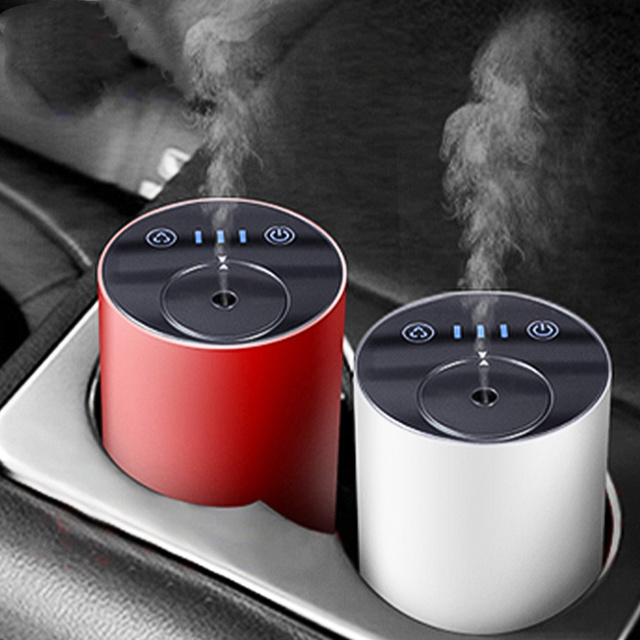 Factory Wholesale Waterless Usb Portable Mini Car Essential Oil Air Aroma Diffuser Mist Humidifier Car Nebulizer Aroma Diffuser