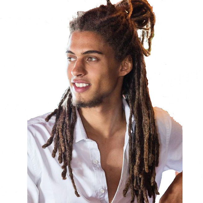 Synthetic dreadlocks wigs for men