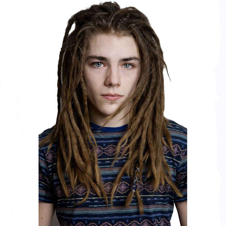 Synthetic dreadlocks wigs for men