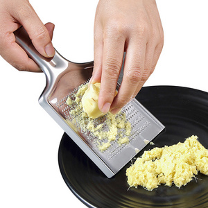 Stainless Steel Ginger Garlic Mashed Crushed Grater Mill Mud Grinding Graters kitchen tools cheese chopper cutter