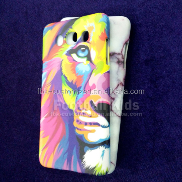 Custom Design Lion With Marble Phone Case 3D Case For Samsung Galaxy J7 2016 Case Cover