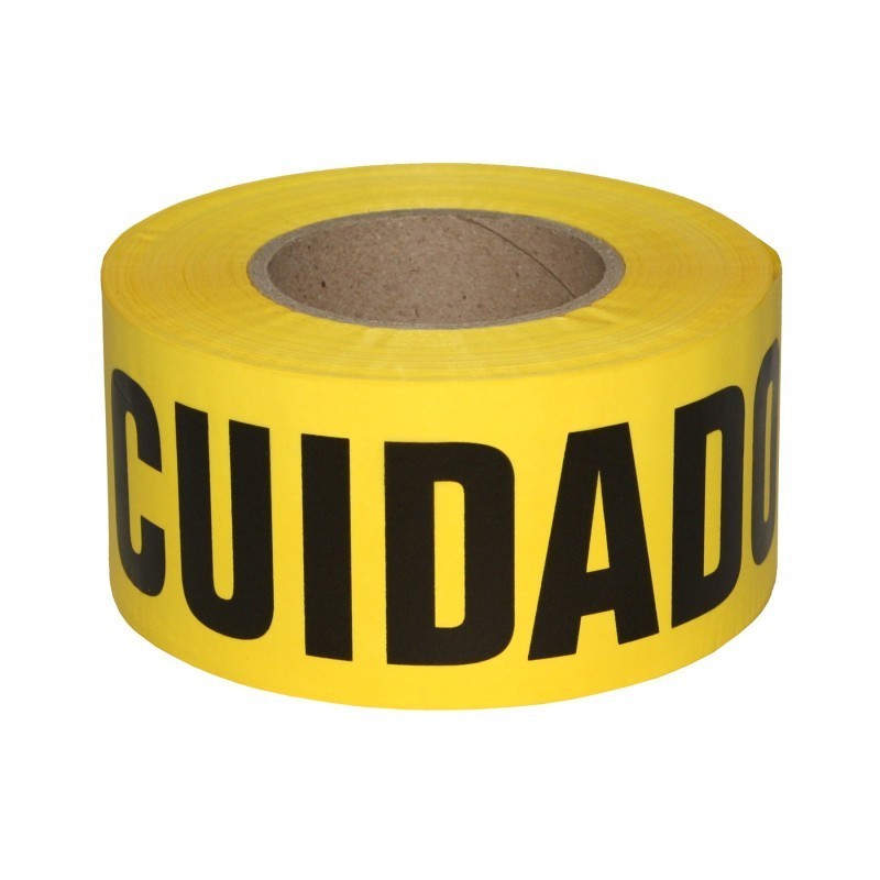 Non adhesive PE Road Blocking Barricade Tape Safety Maker Free Sample Printed Barrier Ribbon Safety Warning Caution Tape