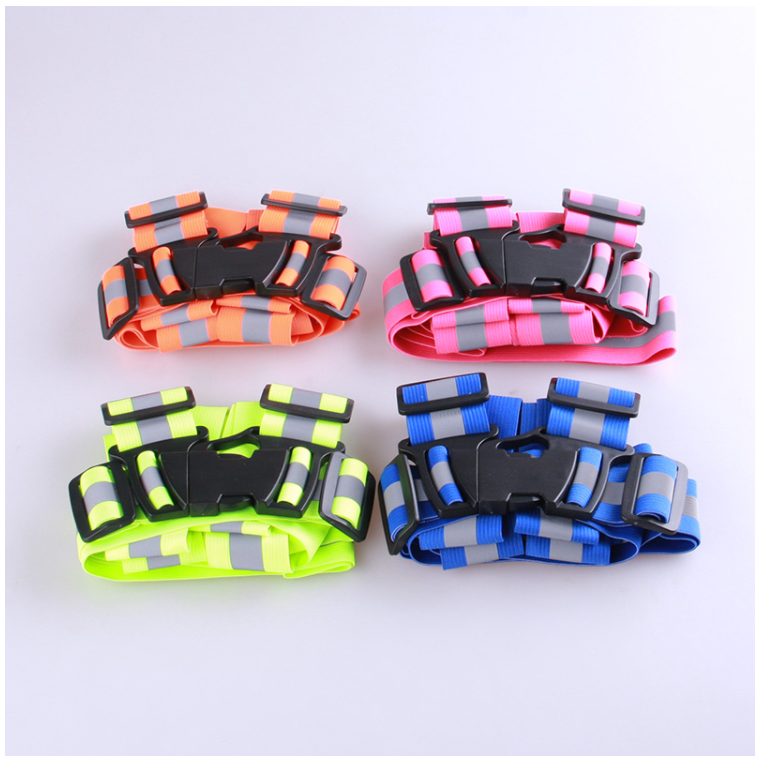 Factory Sports Running Straps Vest High Visibility Safety Reflective Cycling LED FLASH Running Belt