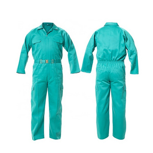 100% FR Cotton Reusable Protective Safety Working Fire Retardant Clothing With Reflective Tape for Men Coveralls