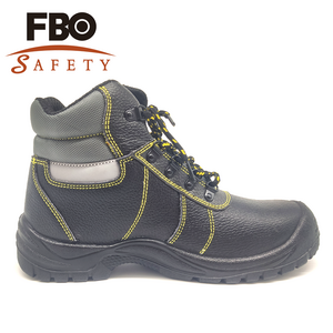 Stylish Men 6" Work Safety Shoes Steel Toe  Steel Sole Breathable Lining  PPE Protective shoes CE S3  Calzado de seguridad