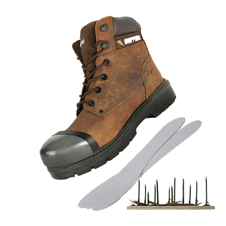 Labor insurance shoes lightweight breathable deodorant work shoes  safety boots steel toe cap