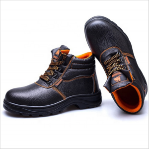 Cheap price basic black high quality working men's composite light weight industrial safety shoes for men steel toe boots men