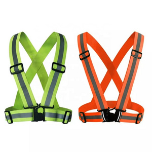 Universal Adjustable Safety Top sale outdoor running reflective vest cycling high visibility walking safety vest