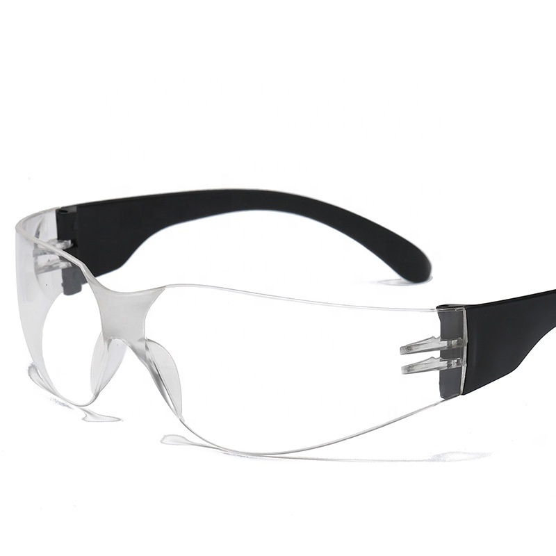 Fine low price smoke dark lens factory directly industrial work ansi and ce en protective safety glasses ppe for workman