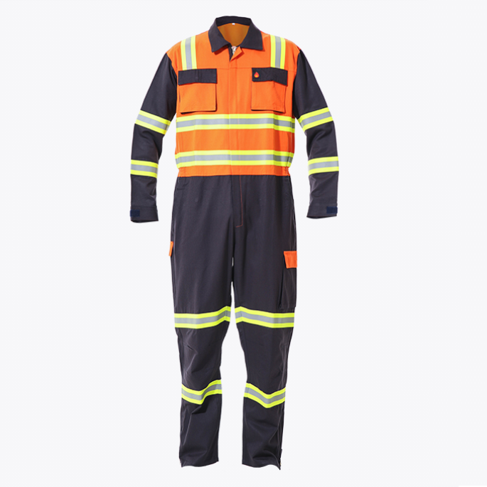 Working Uniform Workwear Reflective Safety Overall Coverall Working Clothes Custom Logo Antistatic ESD workwear clothes suit