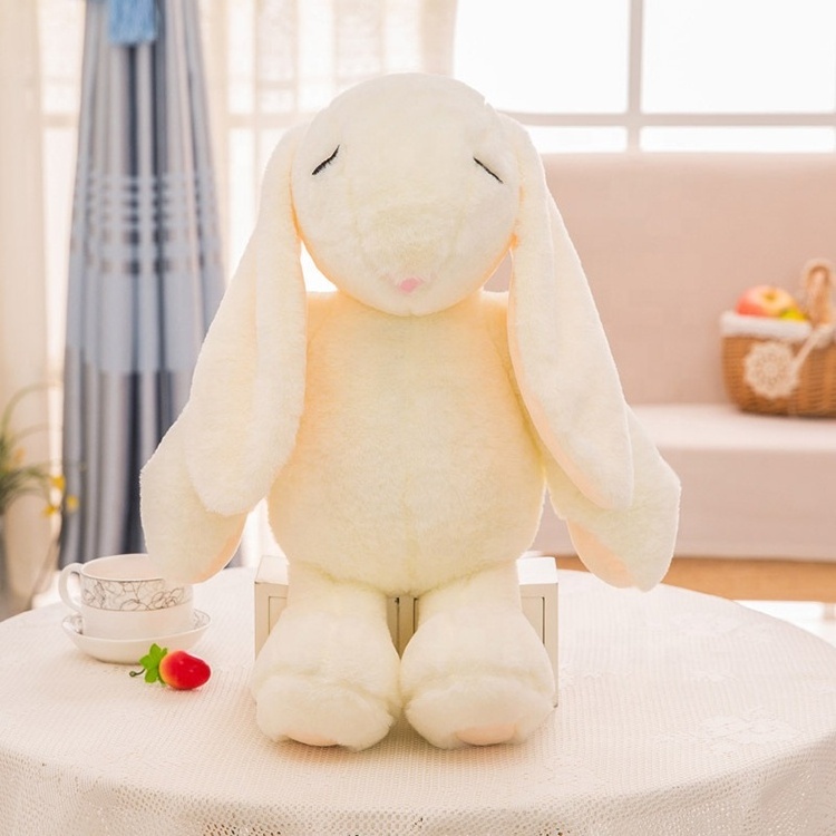 Long ears easter bunny plush toy