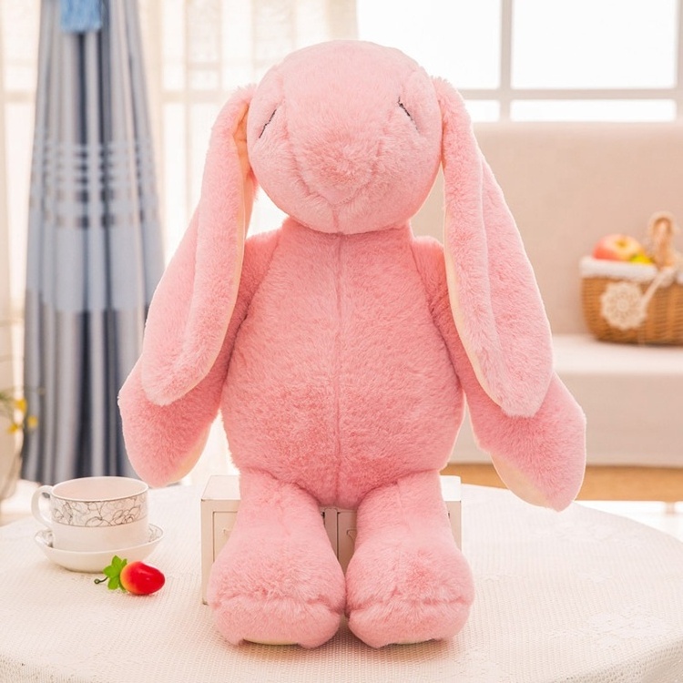 Long ears easter bunny plush toy