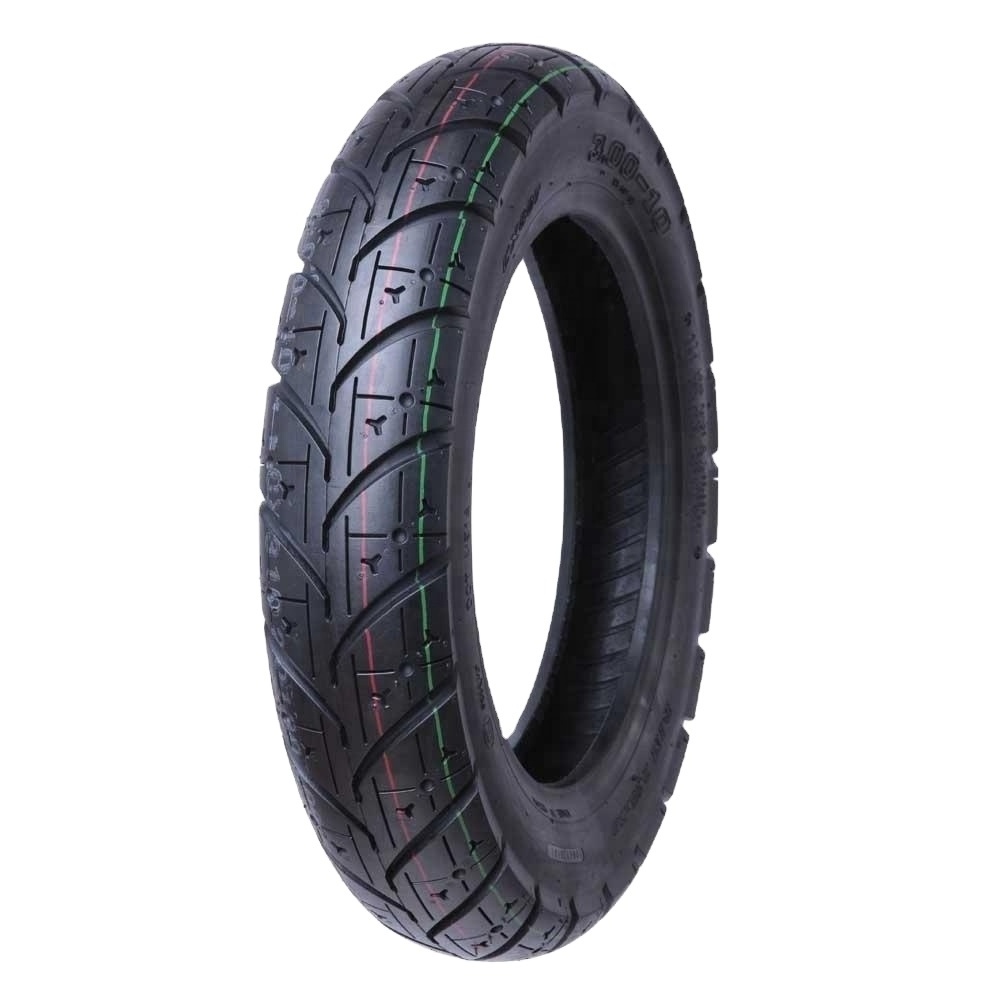 CHINA MOTORCYCLE TUBELESS TYRE NEW TIRES WHOLESALE CX607 3.00-10 6PR SCOOTER TIRE E9