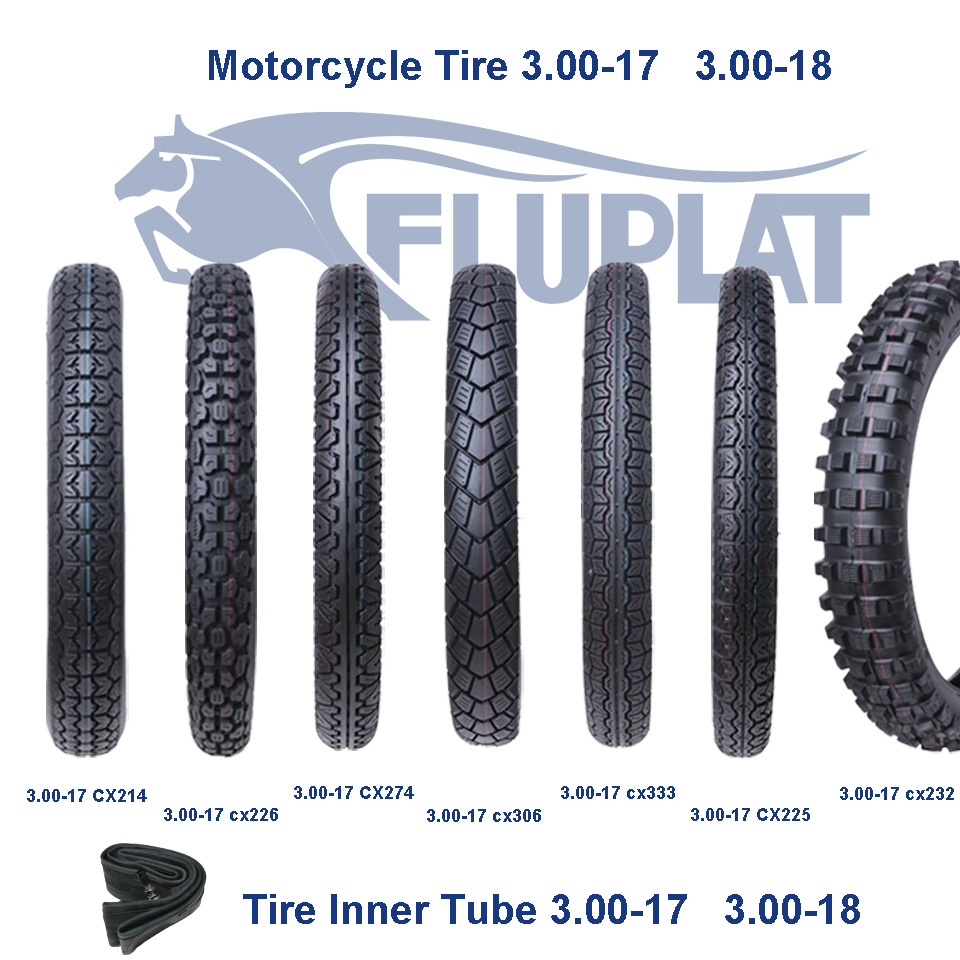 Factory wholesale Cheap Motorcycle tire 17 Inner tube Tricycle tire Atv tire 300-10 300-17 300-18 400-8 350-10 90/100-14 16x8-7