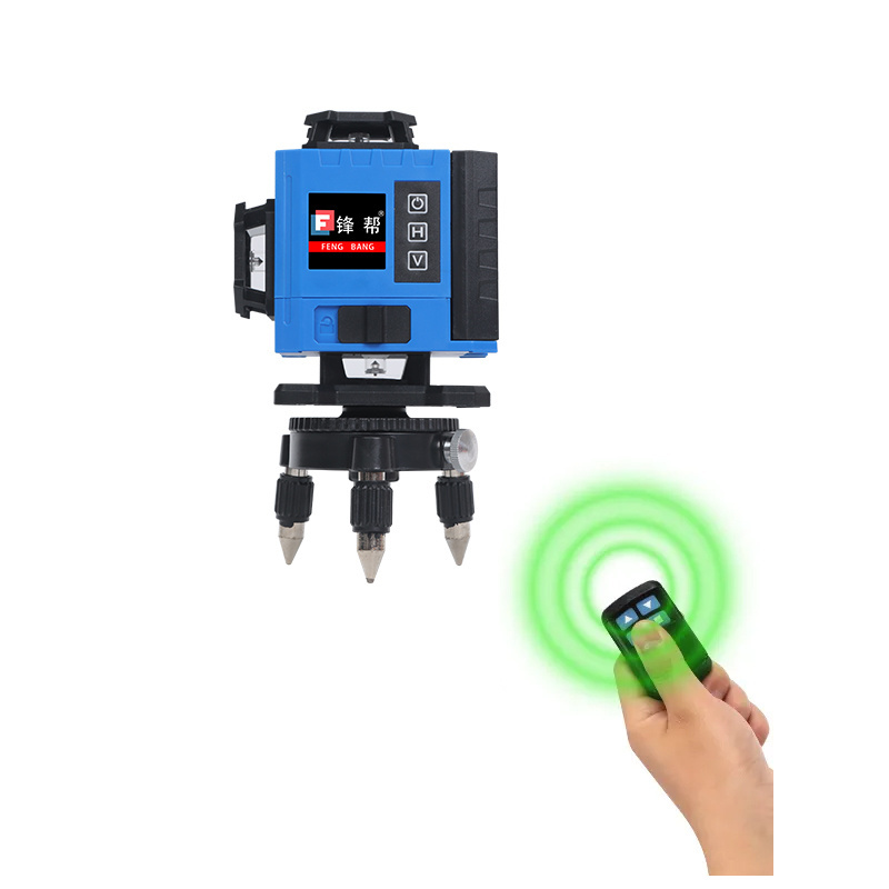 16 crossed green beam 4D  intelligent voice multi-functional laser level fengbang