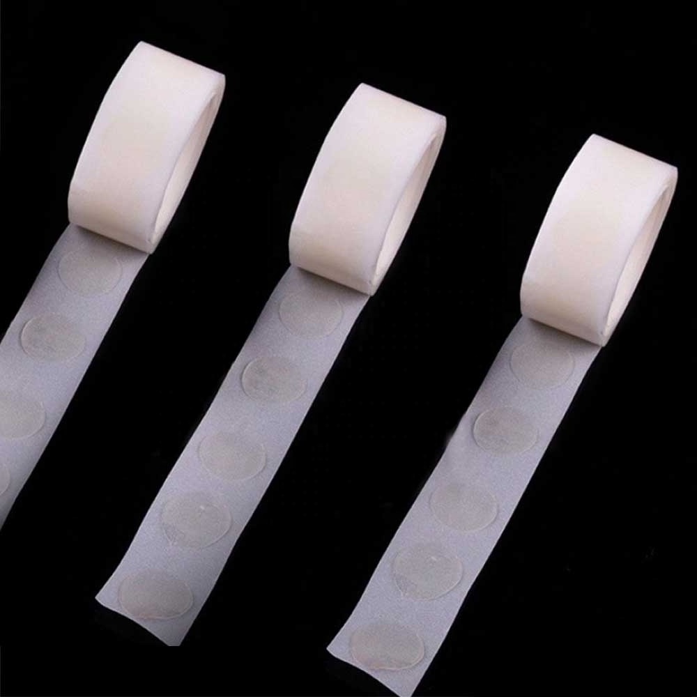 Double Sided Removable Clear 100pcs Ballon Glue Point 100 Adhesive Balloon Glue Roll Sheet for Decoration Garland