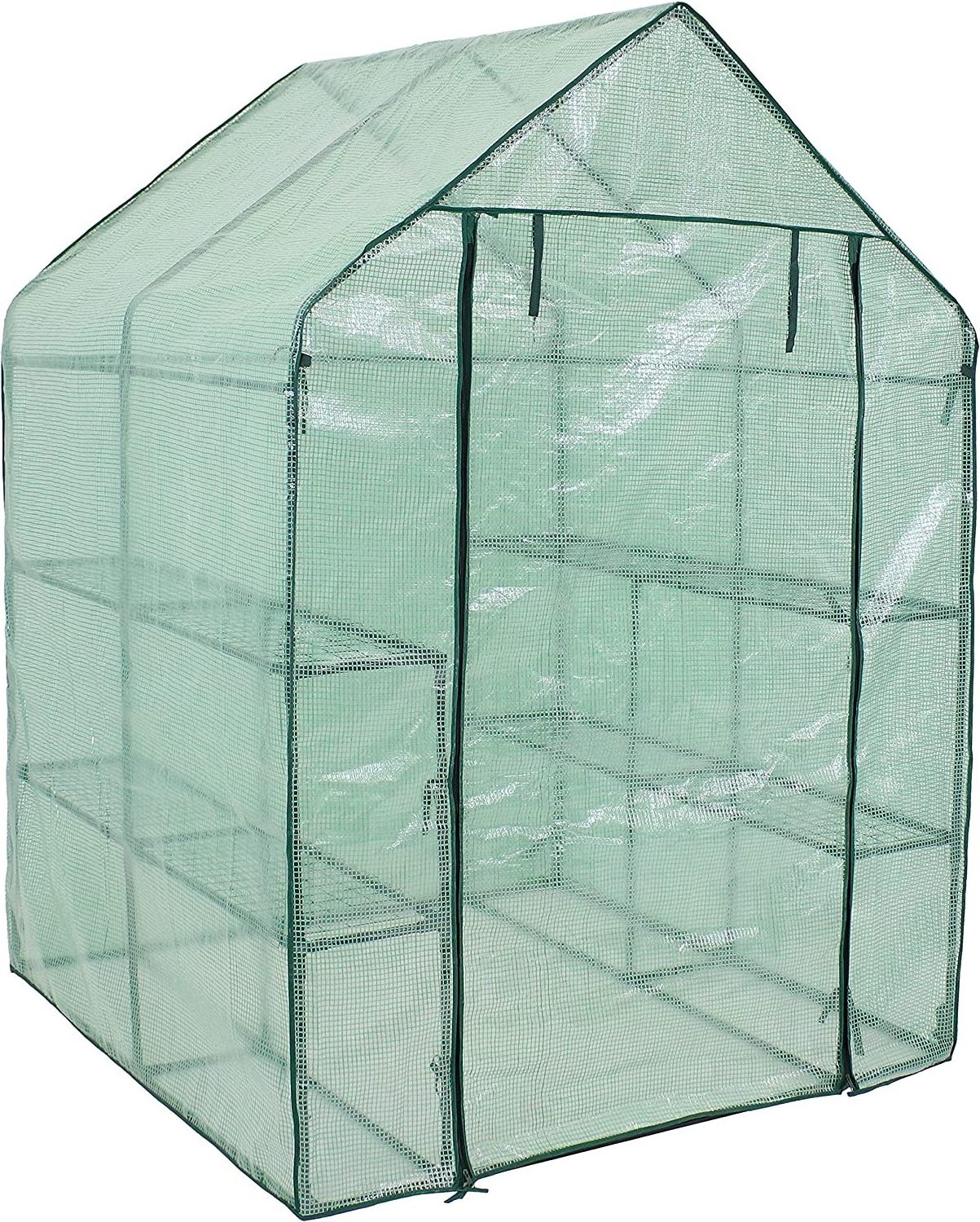 Wholesale Mini Greenhouse Galvanized Steel Greenhouse Poly Film Or Glass covered Garden Greenhouse