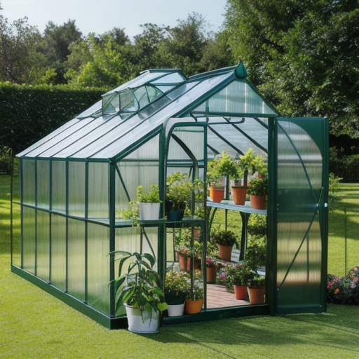 Wholesale Mini Greenhouse Galvanized Steel Greenhouse Poly Film Or Glass covered Garden Greenhouse