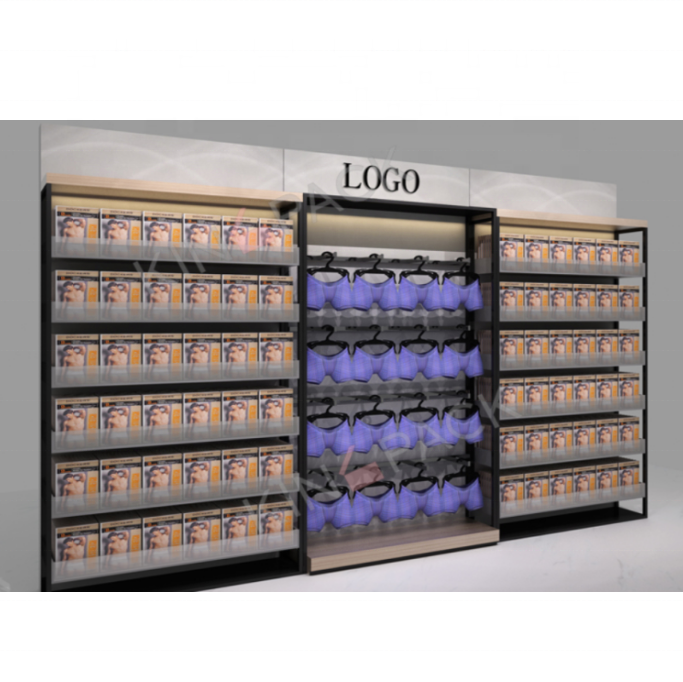 Customized clothing underwear display furniture showcase store