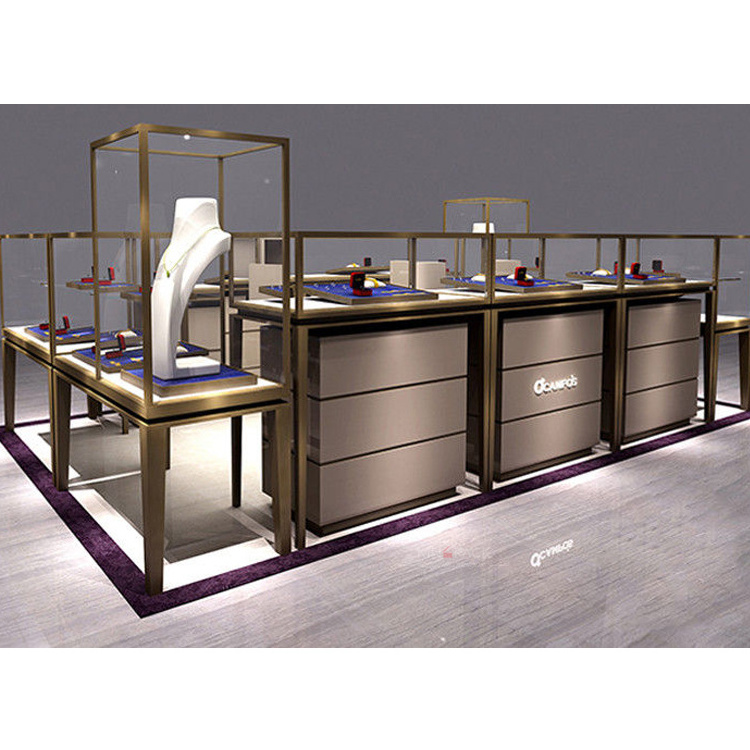 Jewelry display stand of retail display jewellery stand display customized jewelry kiosk