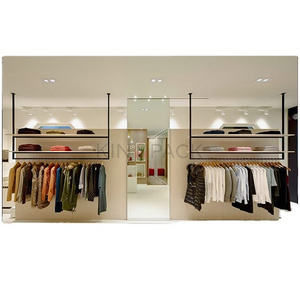 Retail clothing store display showcase ideas design for garment shop