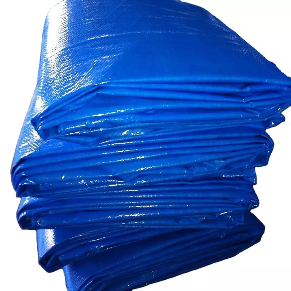 Tarp Cover Heavy Duty Thick Material Water Proof Tear Proof UV Resistant Reinforced Edges Boat Tent RV or Pool Cover