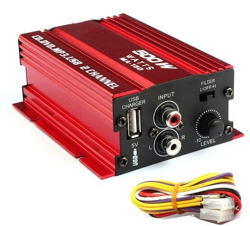 MA150 Mini Power Amplifier 12V car small power amplifier Car stereo HIFI power amplifier with pure 5V output