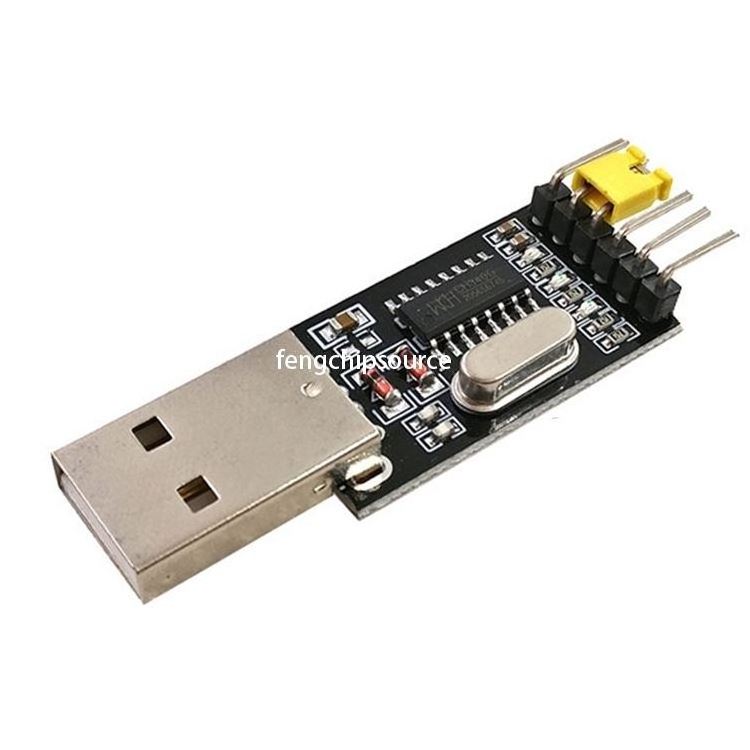 Ch340g Refurbishing Board Module USB to TTL STC Single Chip Microcomputer Download Cable Medium Nine Brush