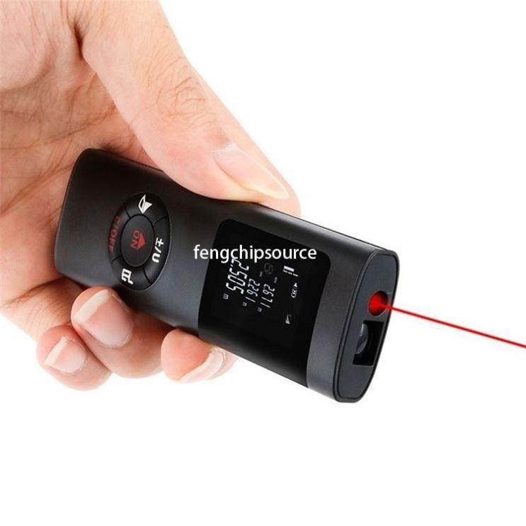 JQ40 mini infrared laser rangefinder  USB charging gift pocket precision high measuring instrument