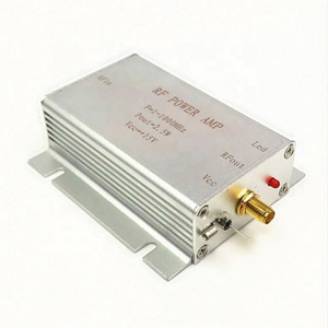 FM Wireless Remote Control Broadband Power Amplifier 1-1000MHz Low Power FM RF Amplifier 2.5W RF Transmitter Amplifier