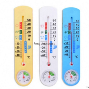 Red Water Alcohol Thermometer Moisture Meter Psychrometer Thermometer 337