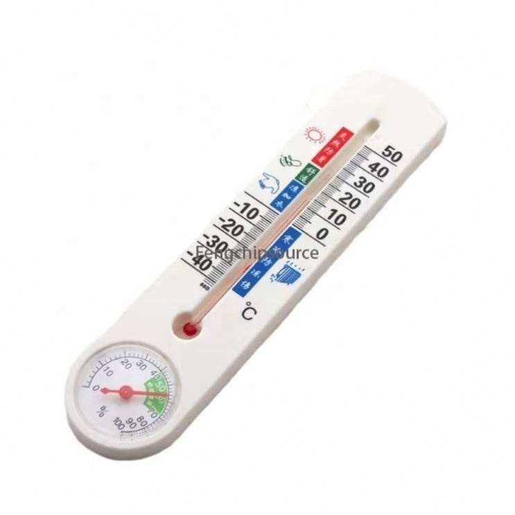 Red water alcohol thermometer moisture meter psychrometer thermometer 337 wall hanging send sticky hook thermometer chart