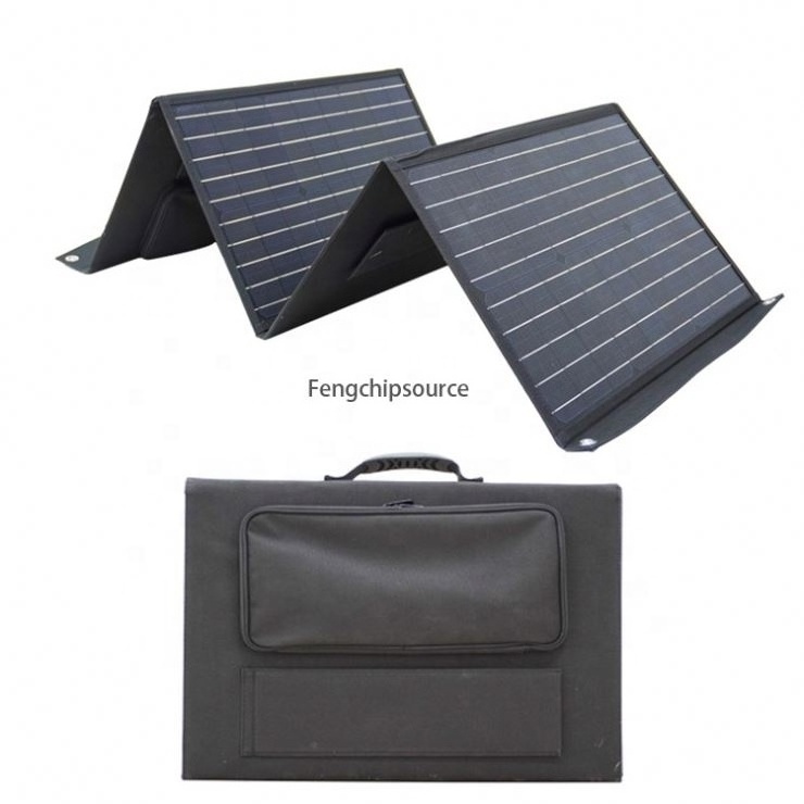 Solar folding bag 120W battery charger Outdoor RV portable solar folding bag