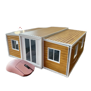 40 ft 20ft Folding Expandable Container House 3 Bedroom Prefabrication Folding Tiny House Modular Home Expandable Container mode