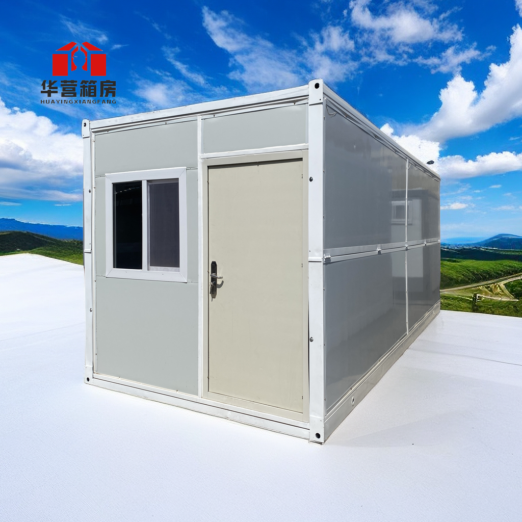 Easy Folding 40 Ft 20 Ft Prefab Container Expandable House Light Steel Folding Prefabricated Home Villa 5 Bedroom With Bathroom