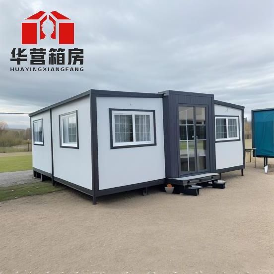 Easy Folding 40 Ft 20 Ft Prefab Container Expandable House Insulated Mobile Villa Prefabricated Home 3 Bedroom With bathroom