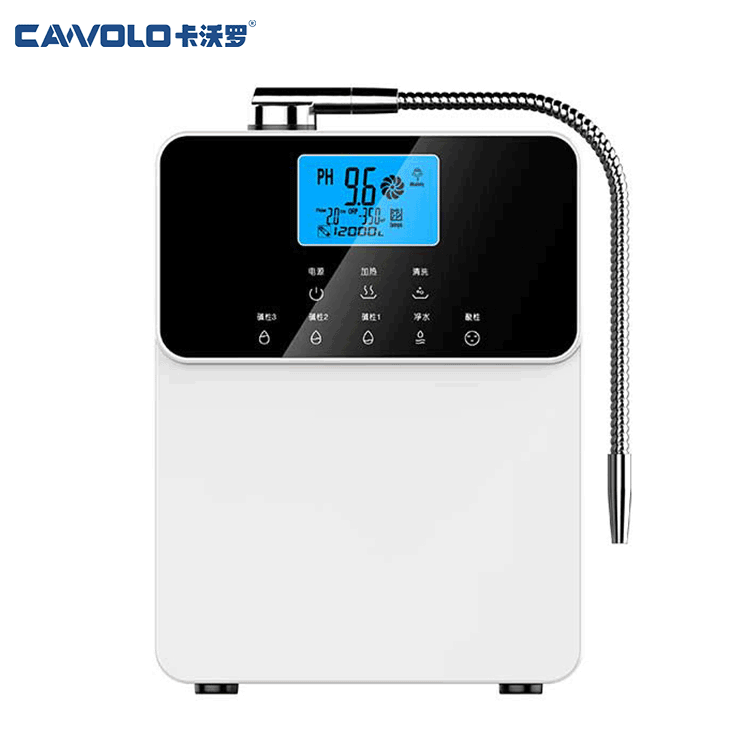 Cawolo Hot Sale Alkaline Water Machine Japan Technology 11 Plate Kangen Water Faucet