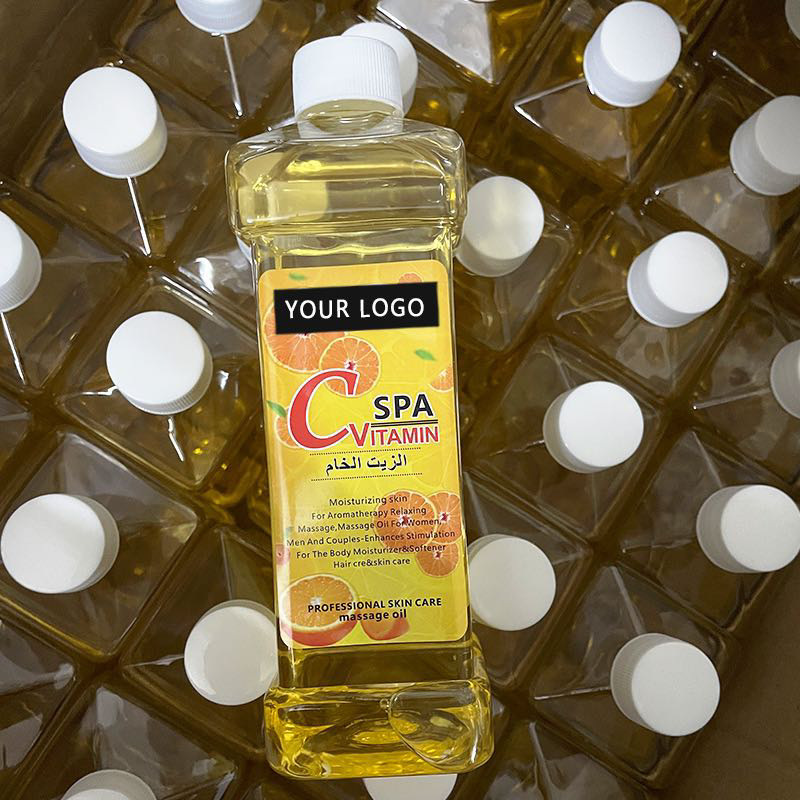 Natural Organic Essential Oil Set 600ml Olive almond Spa Massage Scraping Bath african skin whitening yellow orange peeling oil