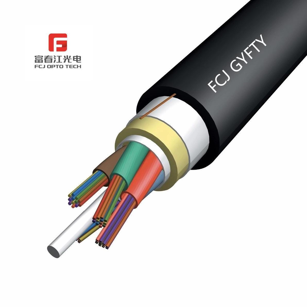 GYFTY fiber optic cables manufacturers GYFTY 1+6/1.8 G652D 30 CORE 24core 18core Outdoor Buried Fiber Optic Cable