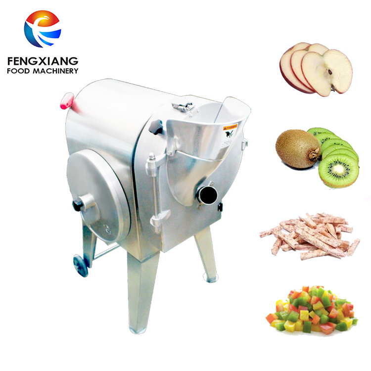 Automatic Commercial FC-312  Fruit Vegetable Dicing Machine Tomato Vegetable Fruit Slicing Machine Onion Ring Slicing Machine