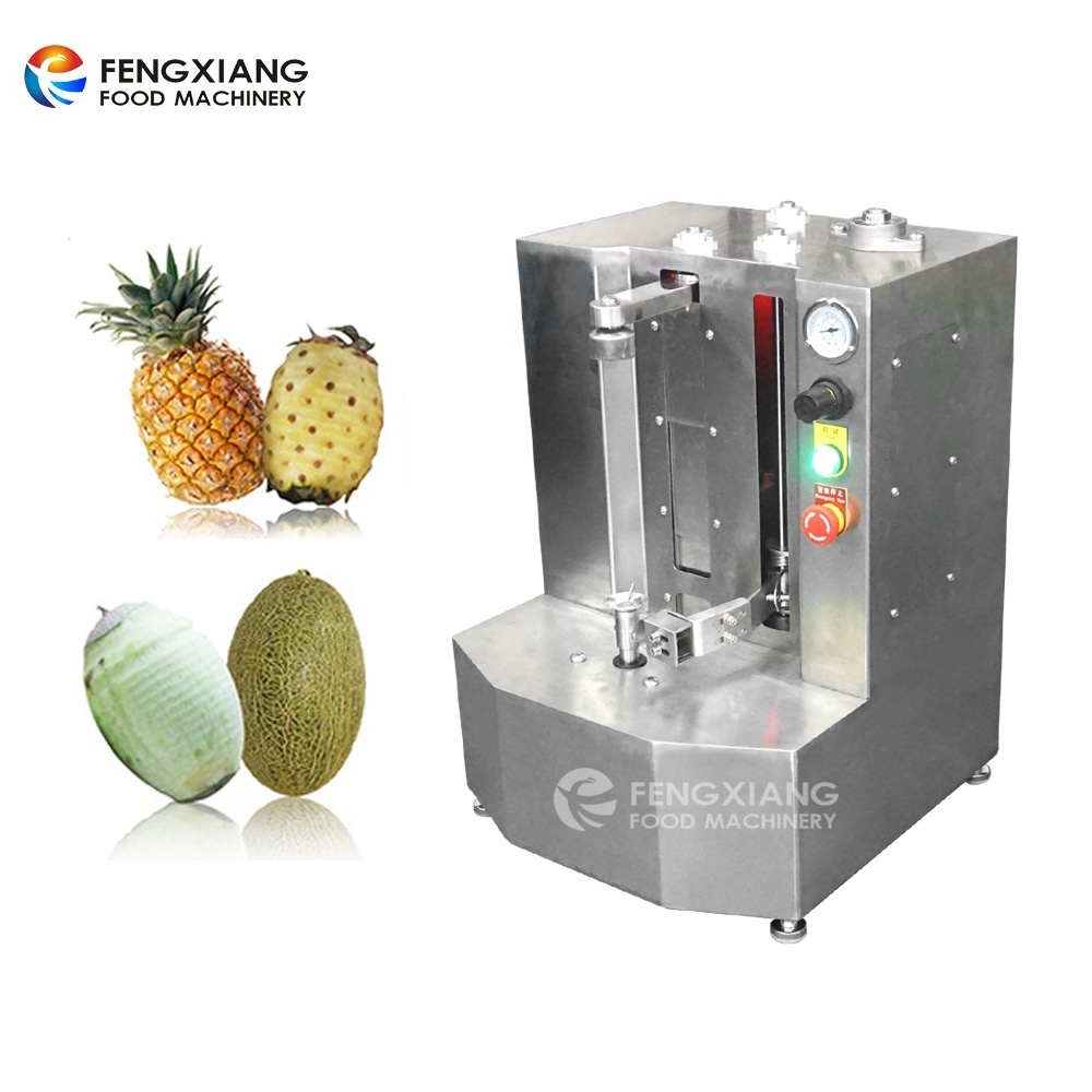 Mini FXP-66 pineapple peeling machine melon peeling machine honey dew melon peeling skin machine with small size