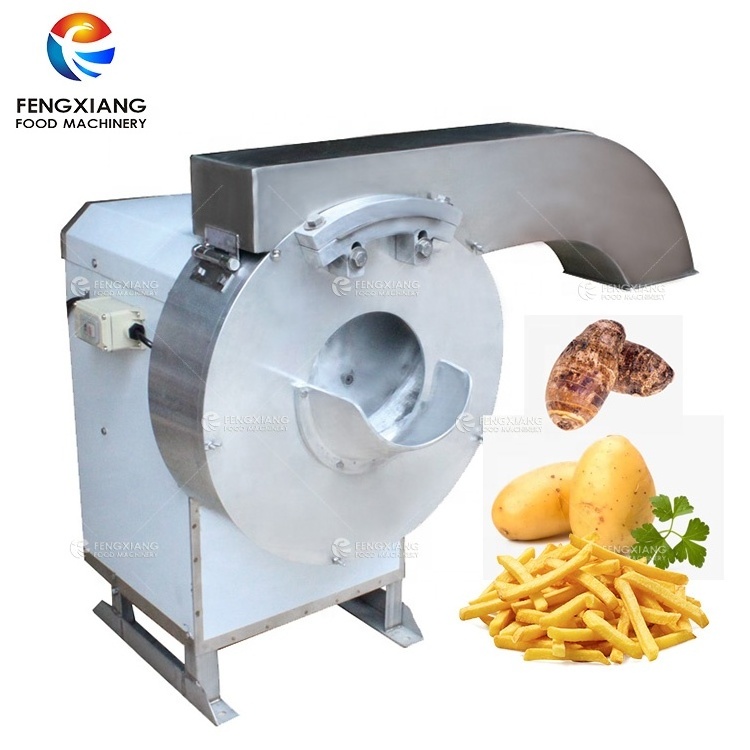 FC-502 Commercial Sweet Potato Fries Cutting Machine Root Vegetable French Fries Cutter