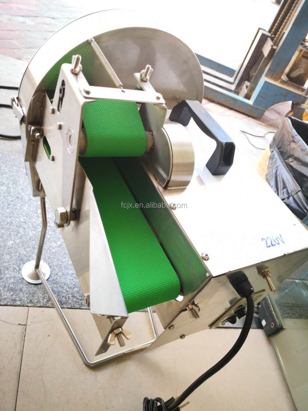 FC-302 Mini vegetable slicing machine sliced green onion cutter