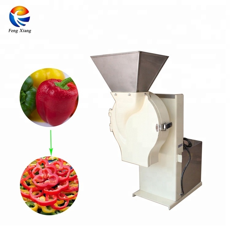 Pepper shredding slicing cutting machine , shredder , slicer , chips strip cutter