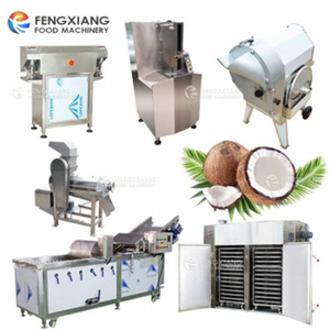 Industrial Coconut Shelling Peeling Cutting Washing Drying Machine Processing Line Machinery