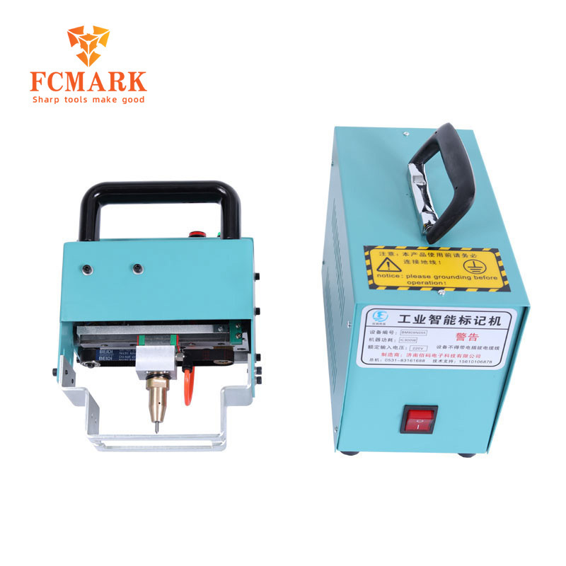 FCMARK UK3080-A Factory Price Handheld Steel Nameplate Vin Chassis Number Dot Peen Metal Engraving Machinery Marking Machine